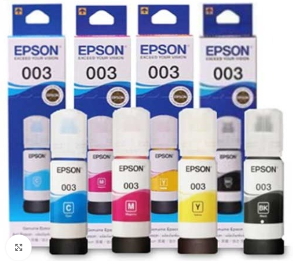 Epson 003 Ink Bottle FULL SET